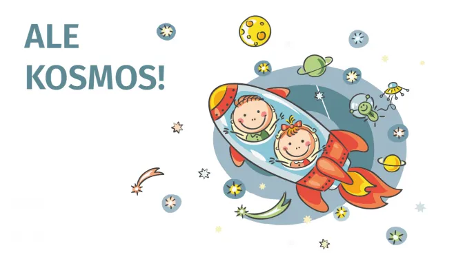 Okładka materiału edukacyjnego Ale kosmos - zeszyt ćwiczeń